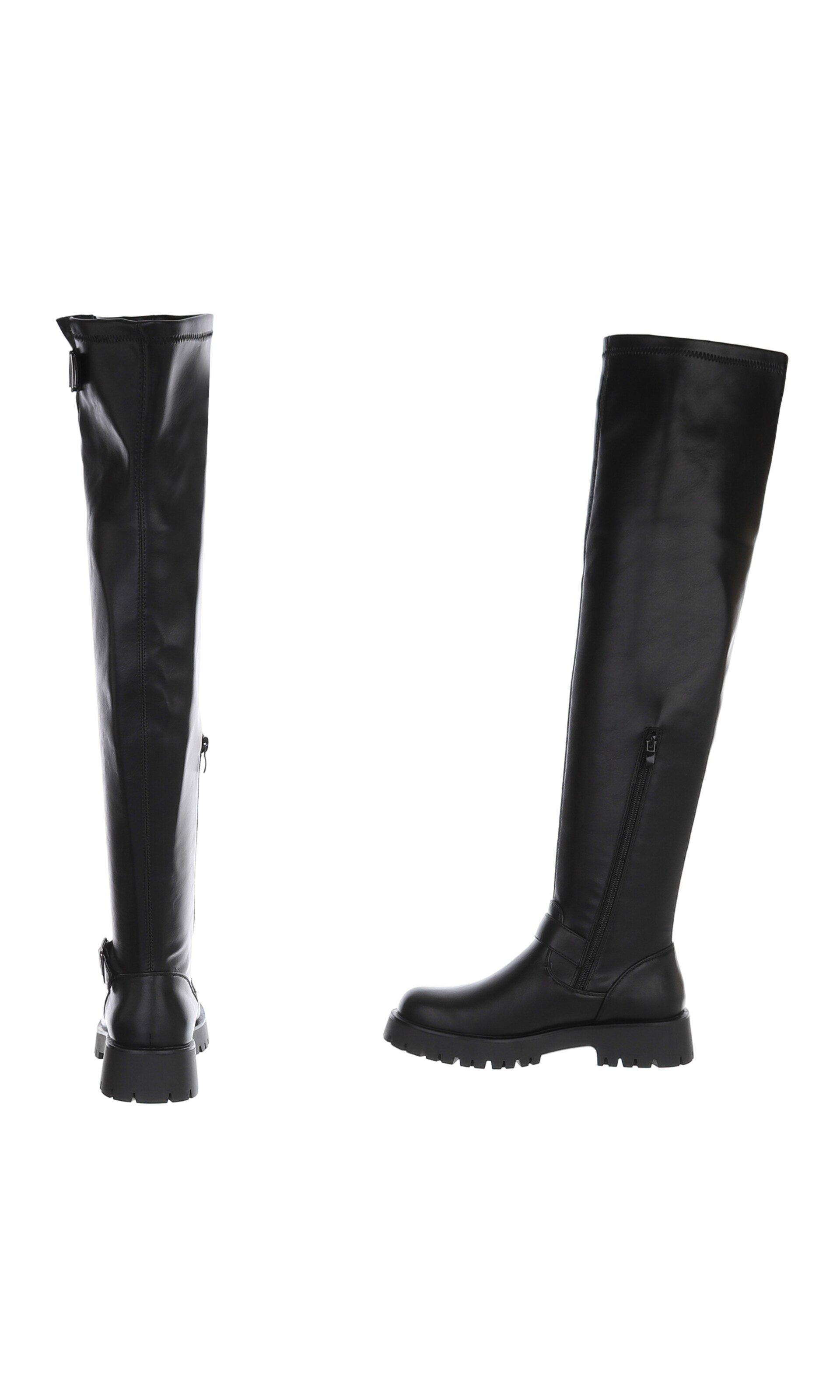 Ital-Design Stiefelette in Schwarz