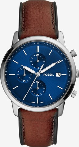 FOSSIL Uhr in Blau: predná strana