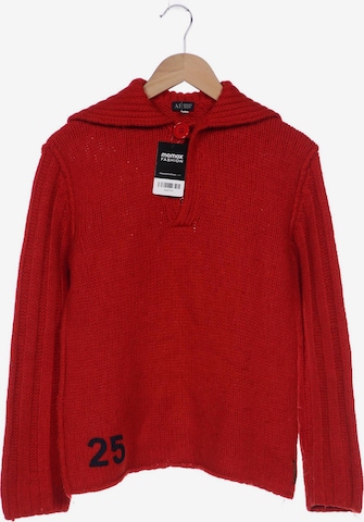 Armani Jeans Pullover S in Rot: predná strana