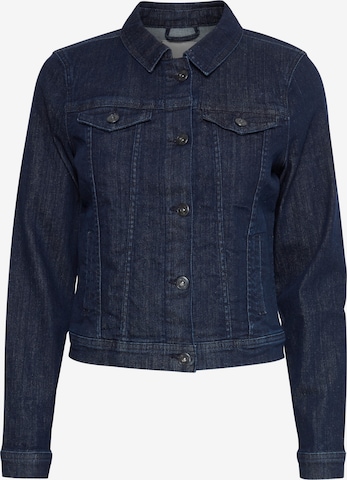 ICHI Between-Season Jacket 'IHSTAMPE JA' in Blue: front