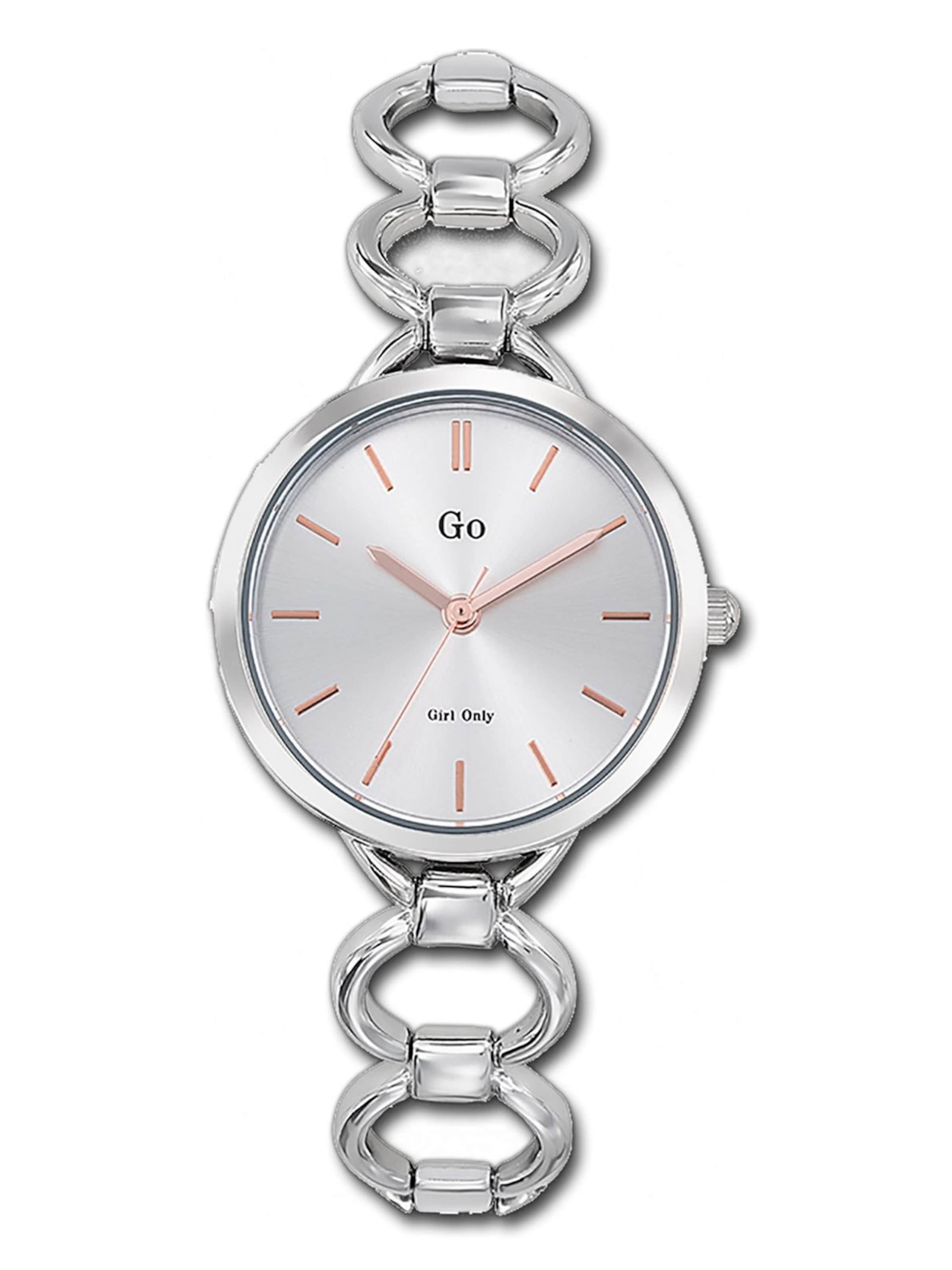 GO GirlOnly Analog watch in Silver: front