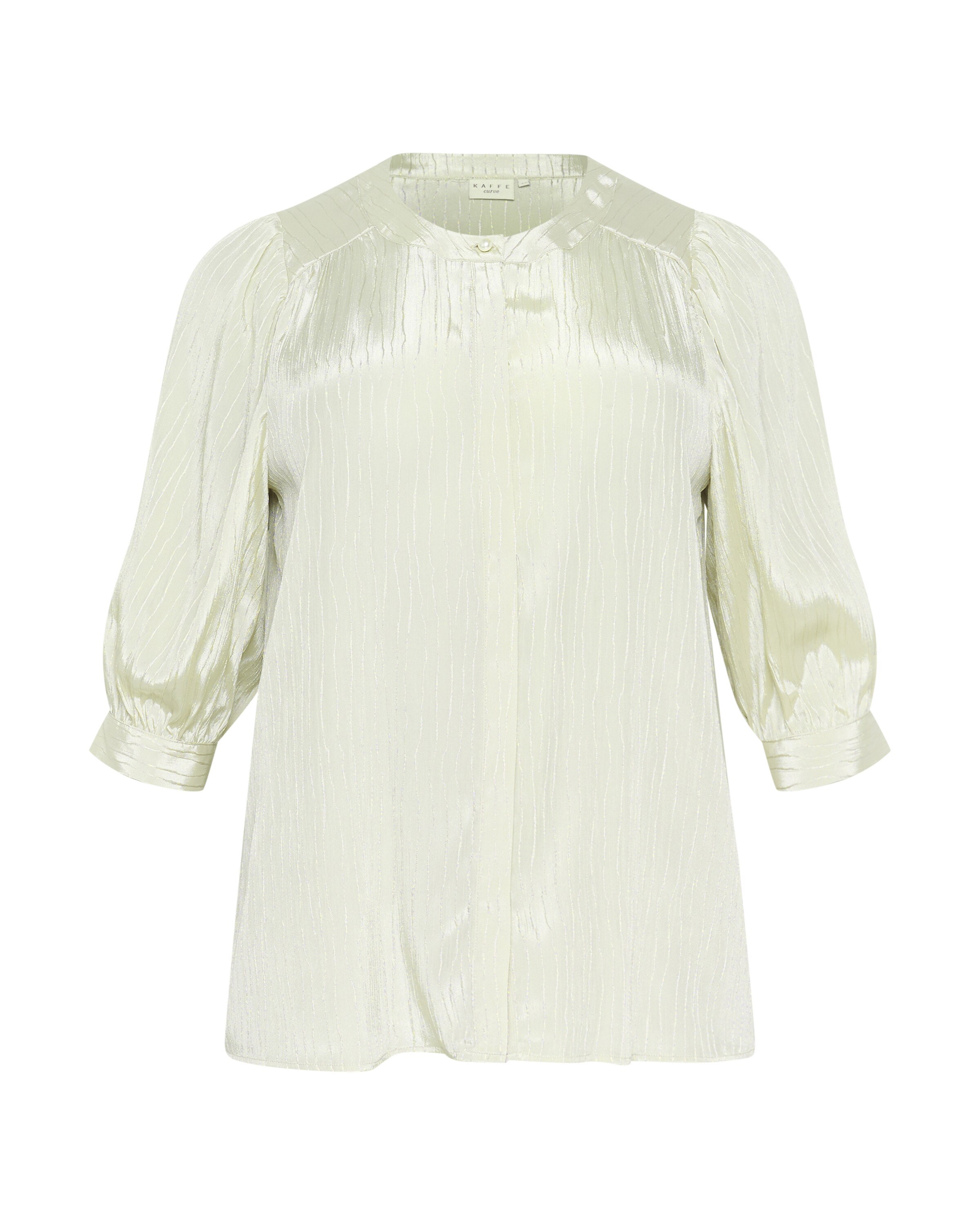 Chemisier 'Nalina' KAFFE CURVE en beige : devant