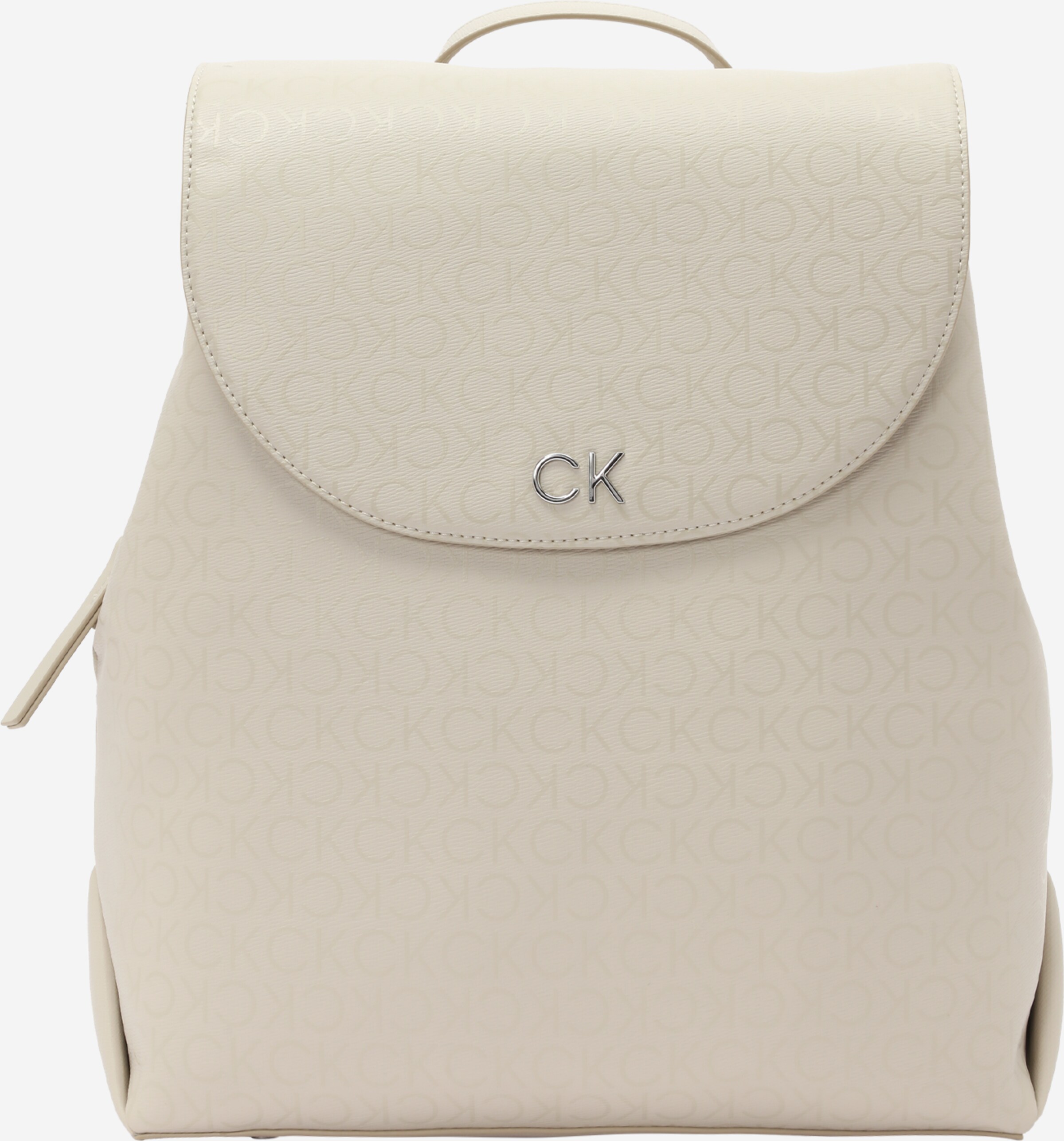Calvin Klein Backpack in Beige Ecru ABOUT YOU