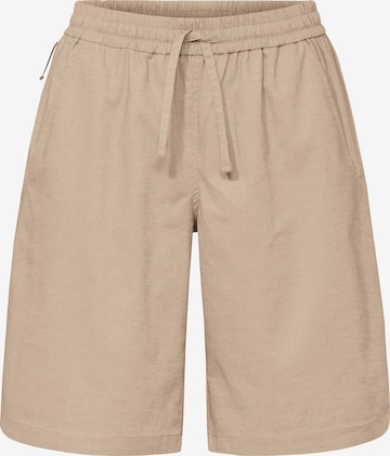 VAUDE Athletic Pants 'Redmont IV' in Beige: front