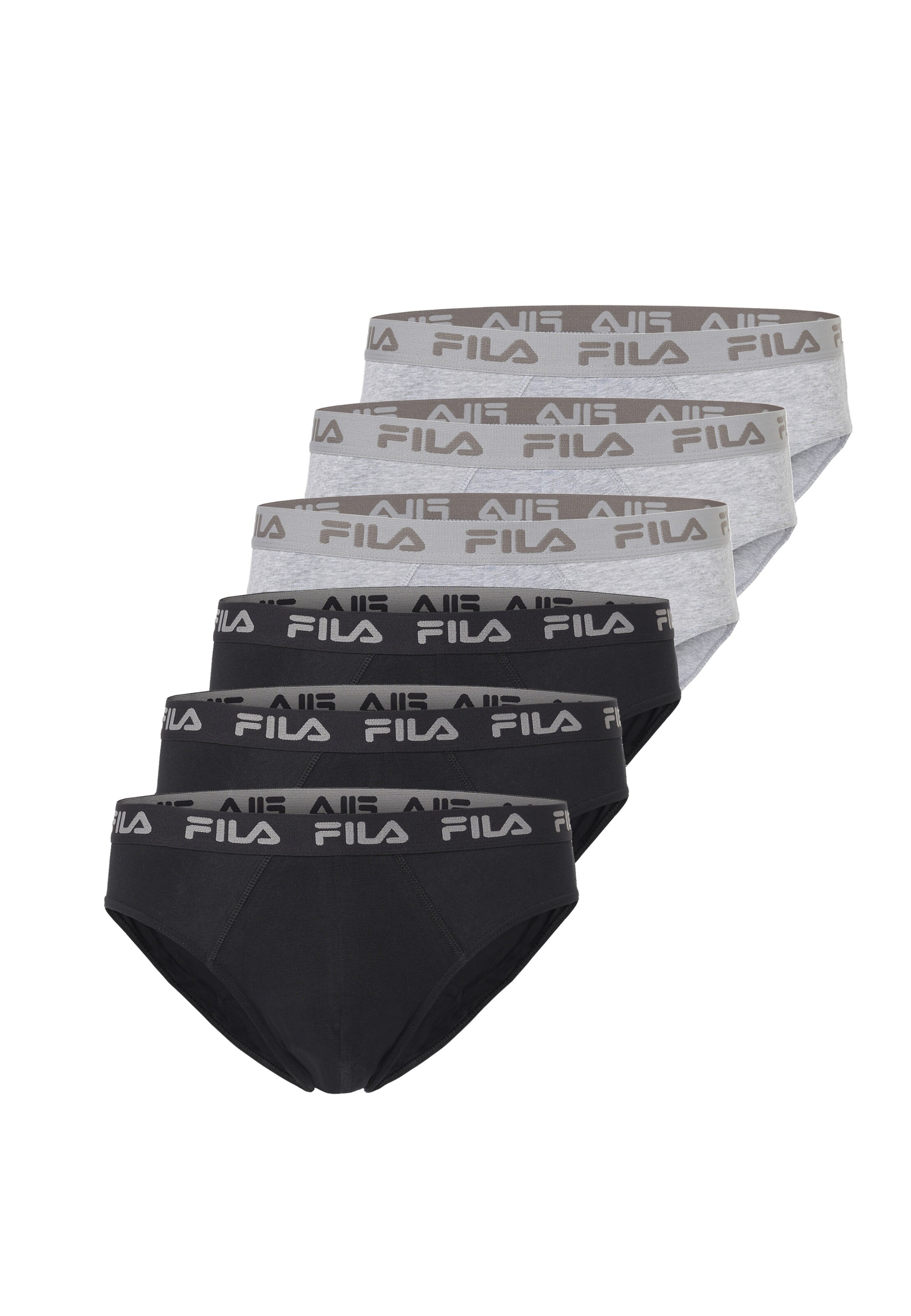 FILA Slips in Grau: Vorderseite
