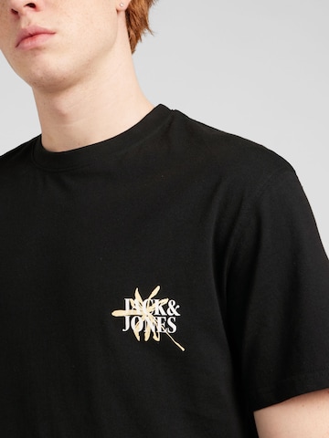 JACK & JONES - Camiseta 'LAFAYETTE' en negro