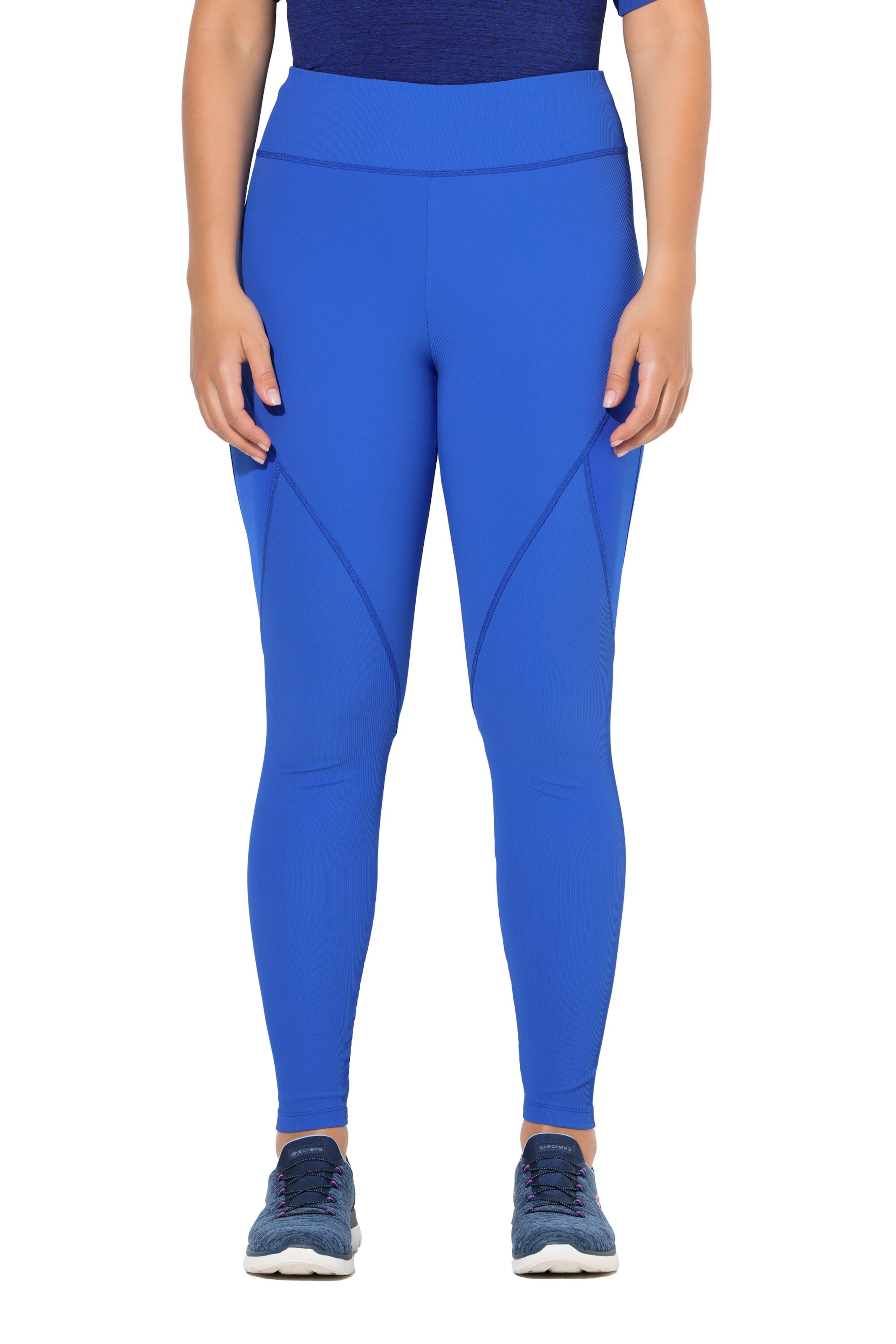 Ulla Popken Skinny Leggings in Blue: front