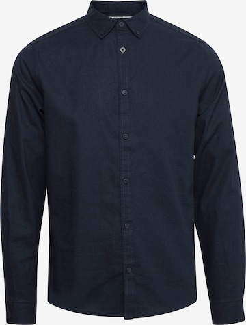 INDICODE JEANS Button Up Shirt 'Hanko' in Blue: front