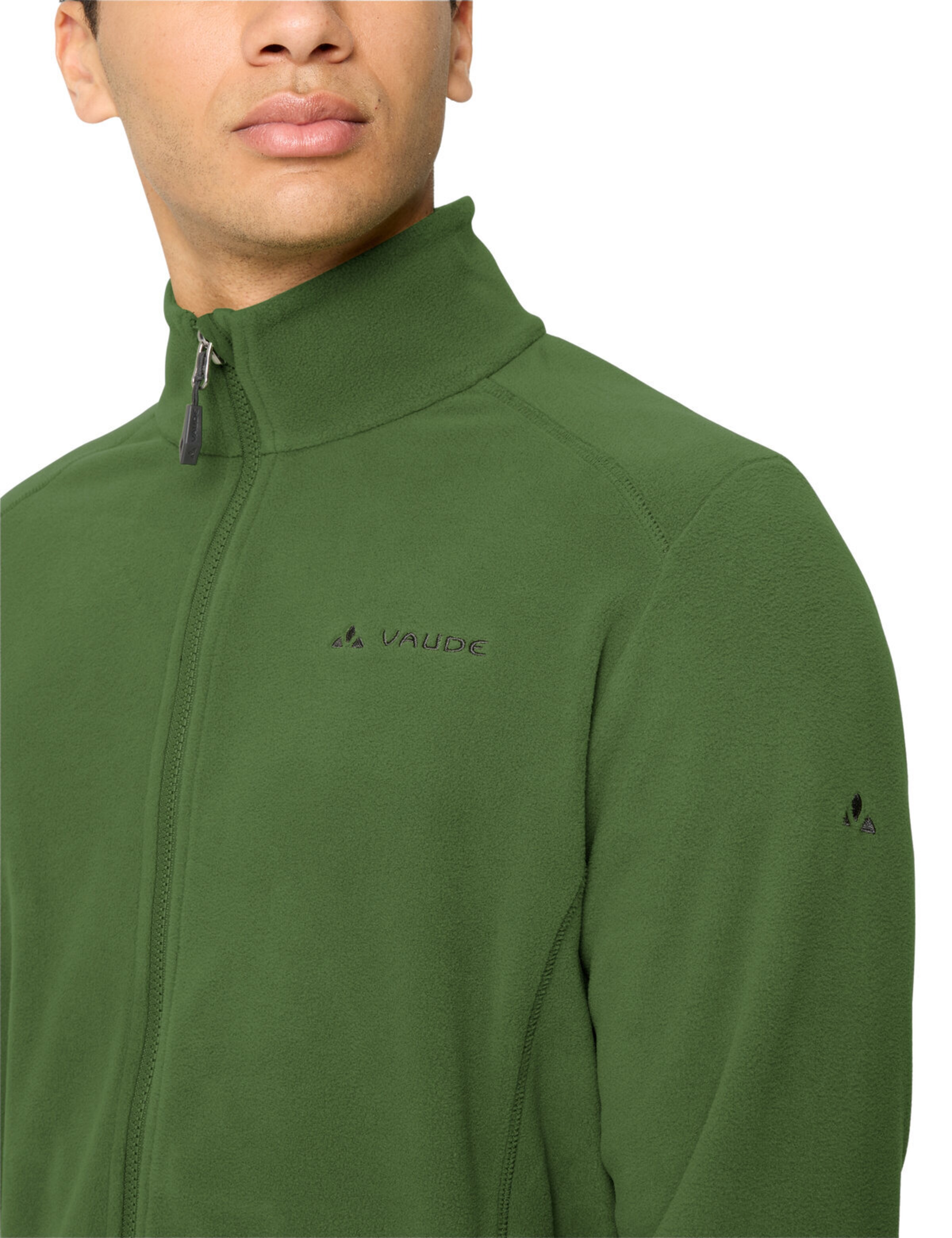 VAUDE Athletic fleece jacket 'Rosemoor II' in Green