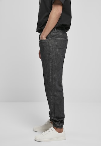 SOUTHPOLE Tapered Jeans in Zwart