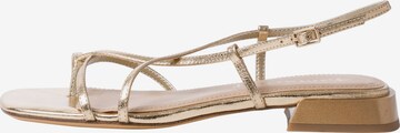 TAMARIS Strap Sandals in Gold