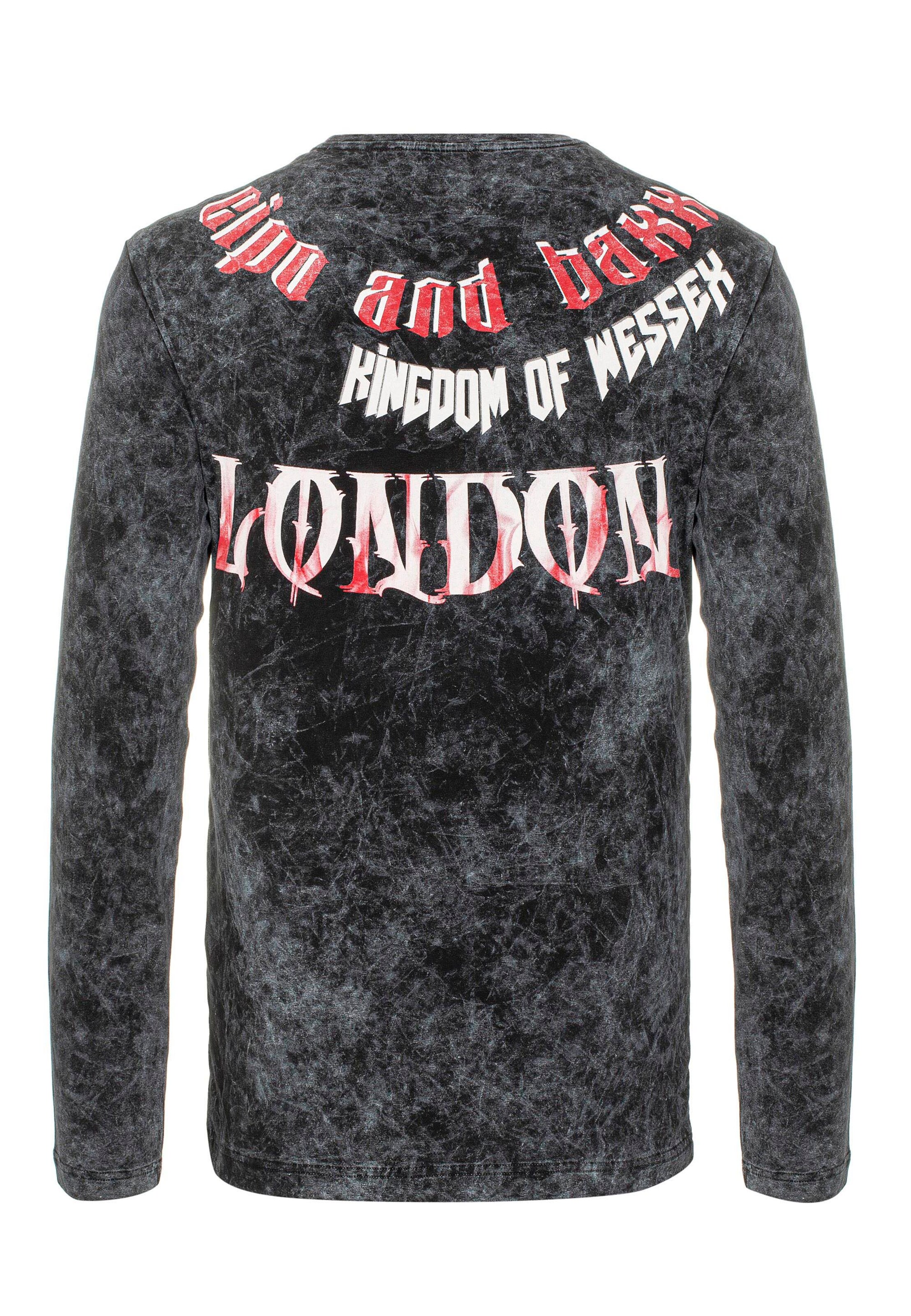 CIPO & BAXX Shirt in Zwart