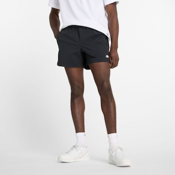 new balance Regular Sportbroek 'Athletics' in Zwart: voorkant