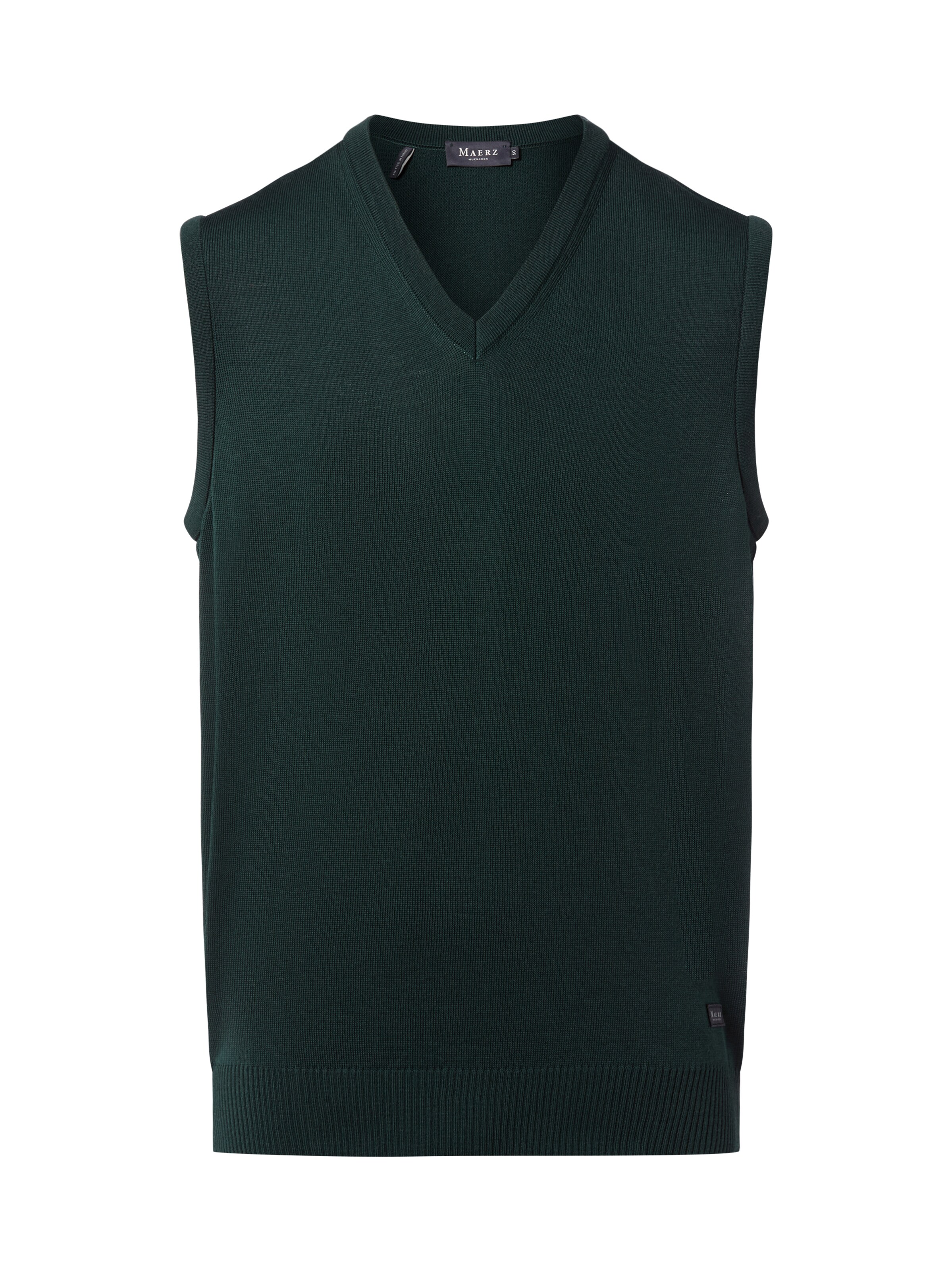 MAERZ Muenchen Pullunder in Grün: Vorderseite