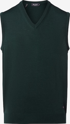 MAERZ Muenchen Sweater Vest in Green: front