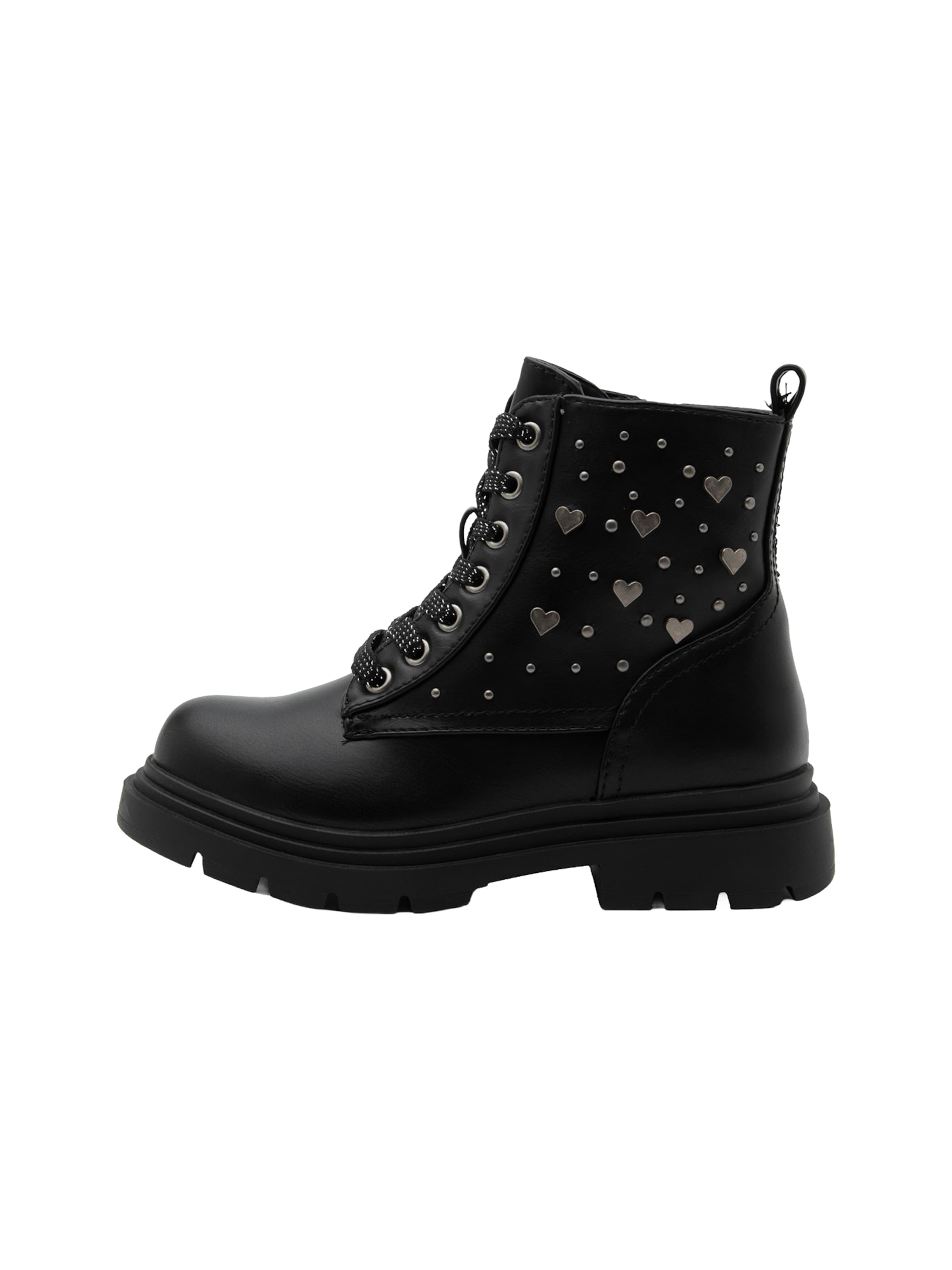 Friboo Boots in Black: front