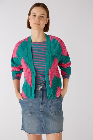 Cardigan OUI en rose : devant