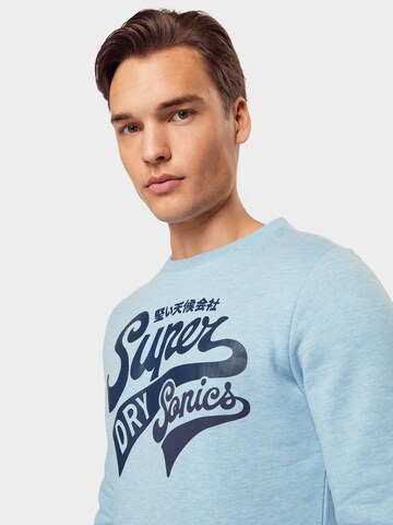 Sweat-shirt Superdry en bleu