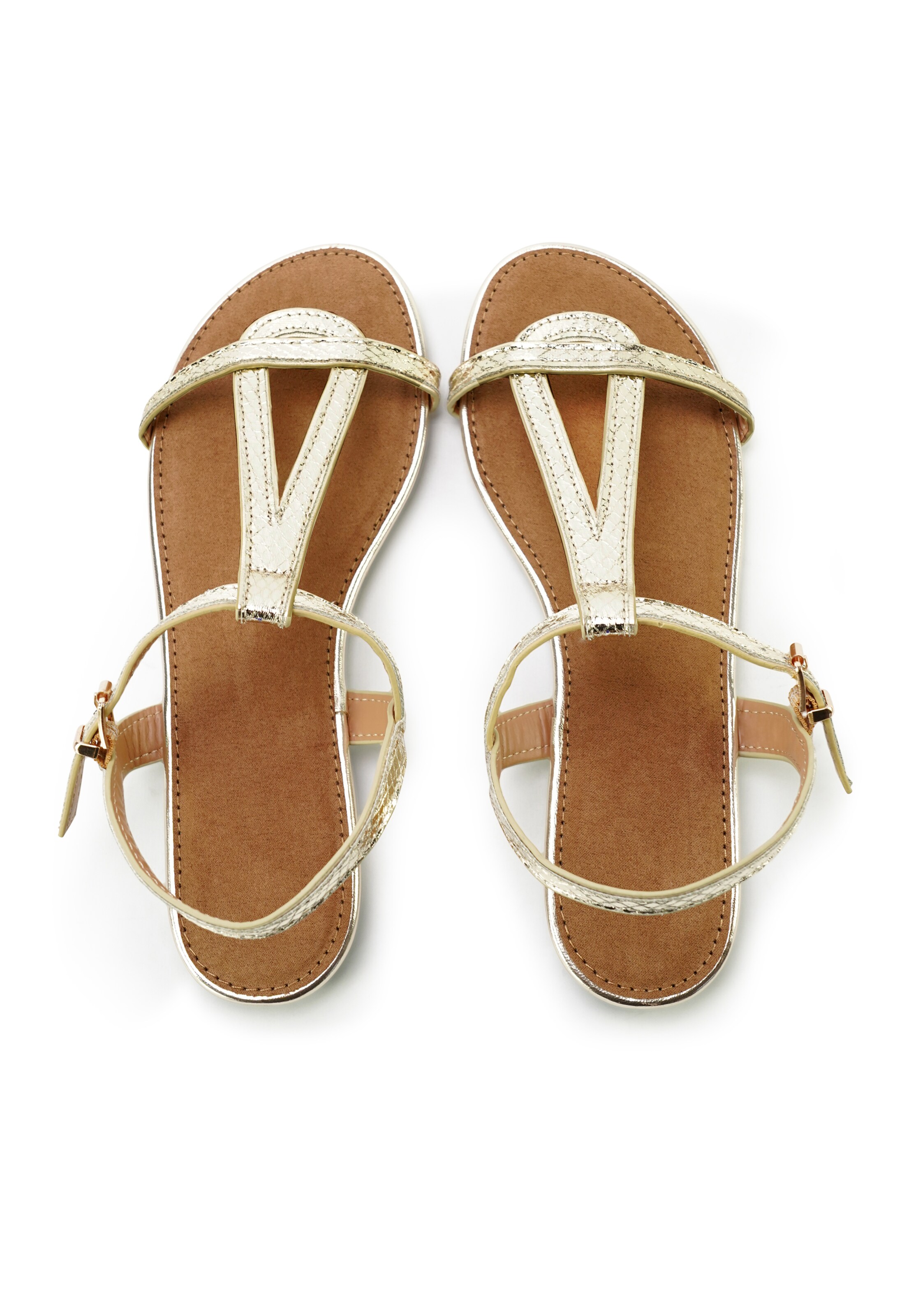 Findlay Strap Sandals 'CLEO' in Gold