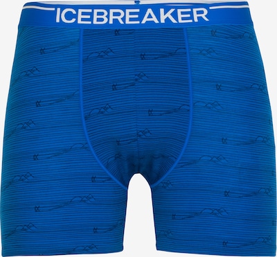 ICEBREAKER Urheilualushousut 'Anatomica' värissä sininen / musta / valkoinen, Tuotenäkymä