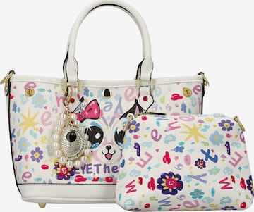 MYMO - Bolso de hombro 'POP EYETHEME' en blanco: frente