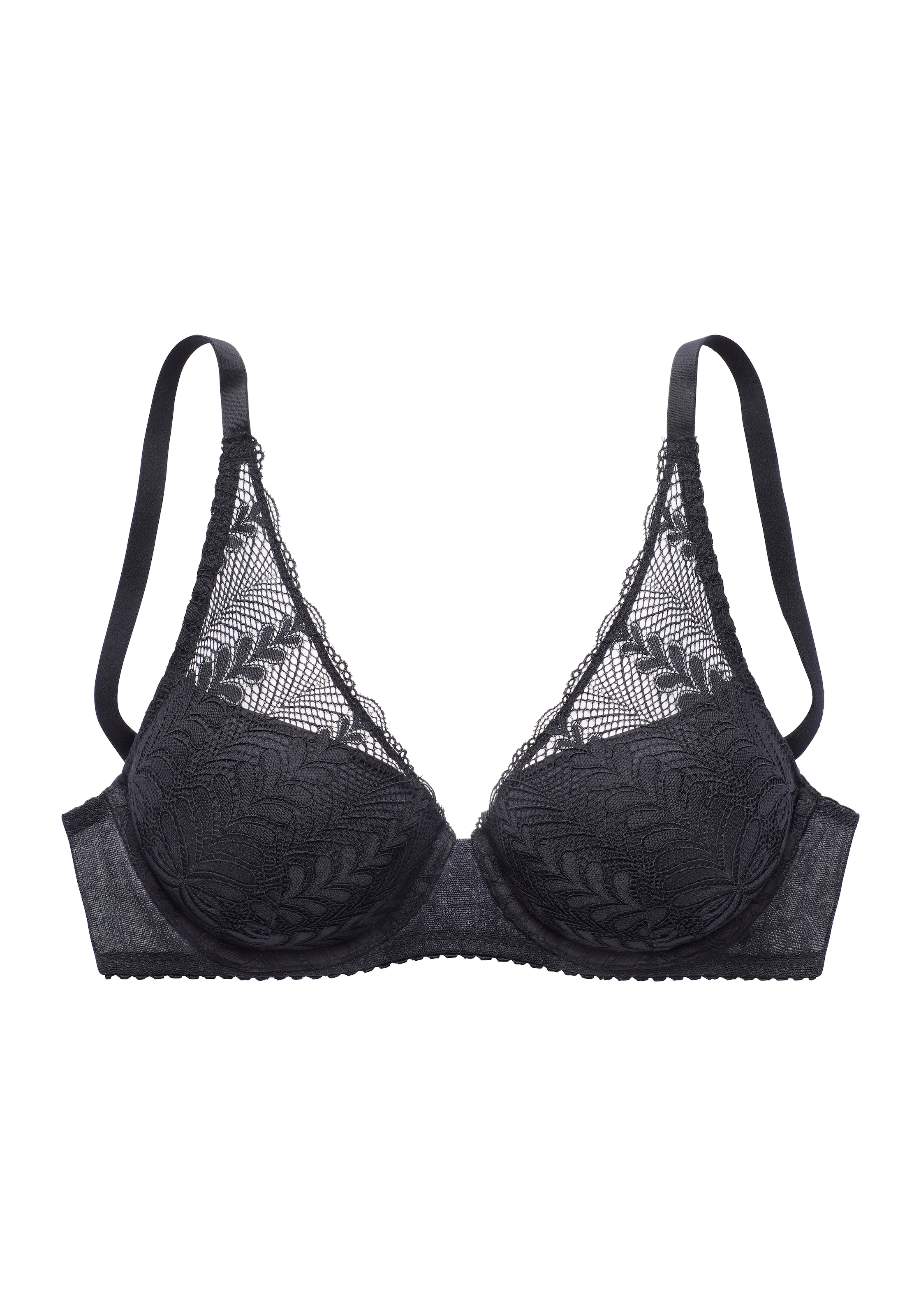 Triangolo Reggiseno di LASCANA in nero: frontale