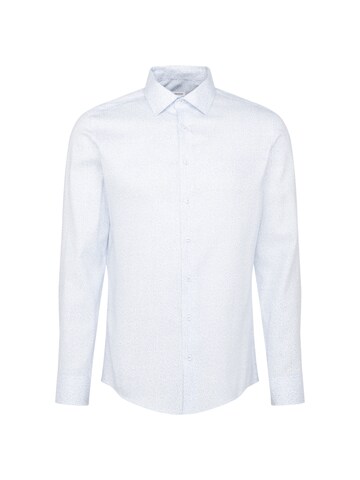 Coupe slim Chemise business SEIDENSTICKER en bleu : devant