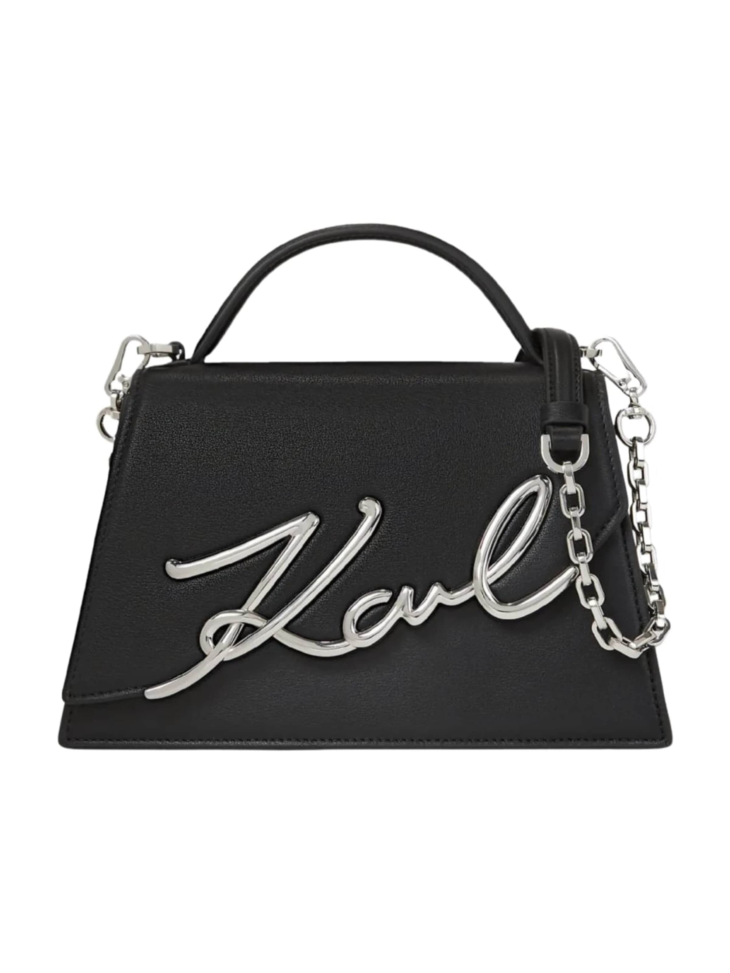 Karl Lagerfeld Sacs à main 'Noir Nickel' en One Size en noir, Vue avec produit