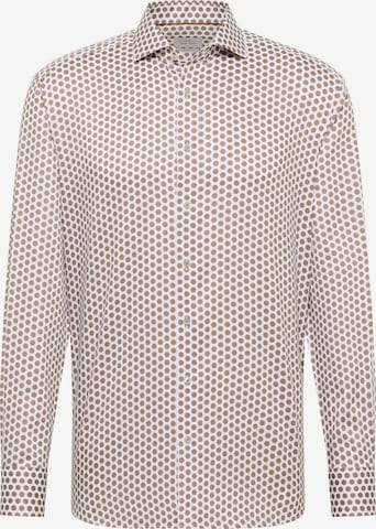 ETERNA Business shirt in Brown: front