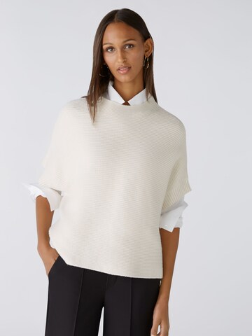 OUI Sweater in White: front