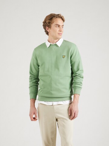 Sweat-shirt Lyle & Scott en vert : devant
