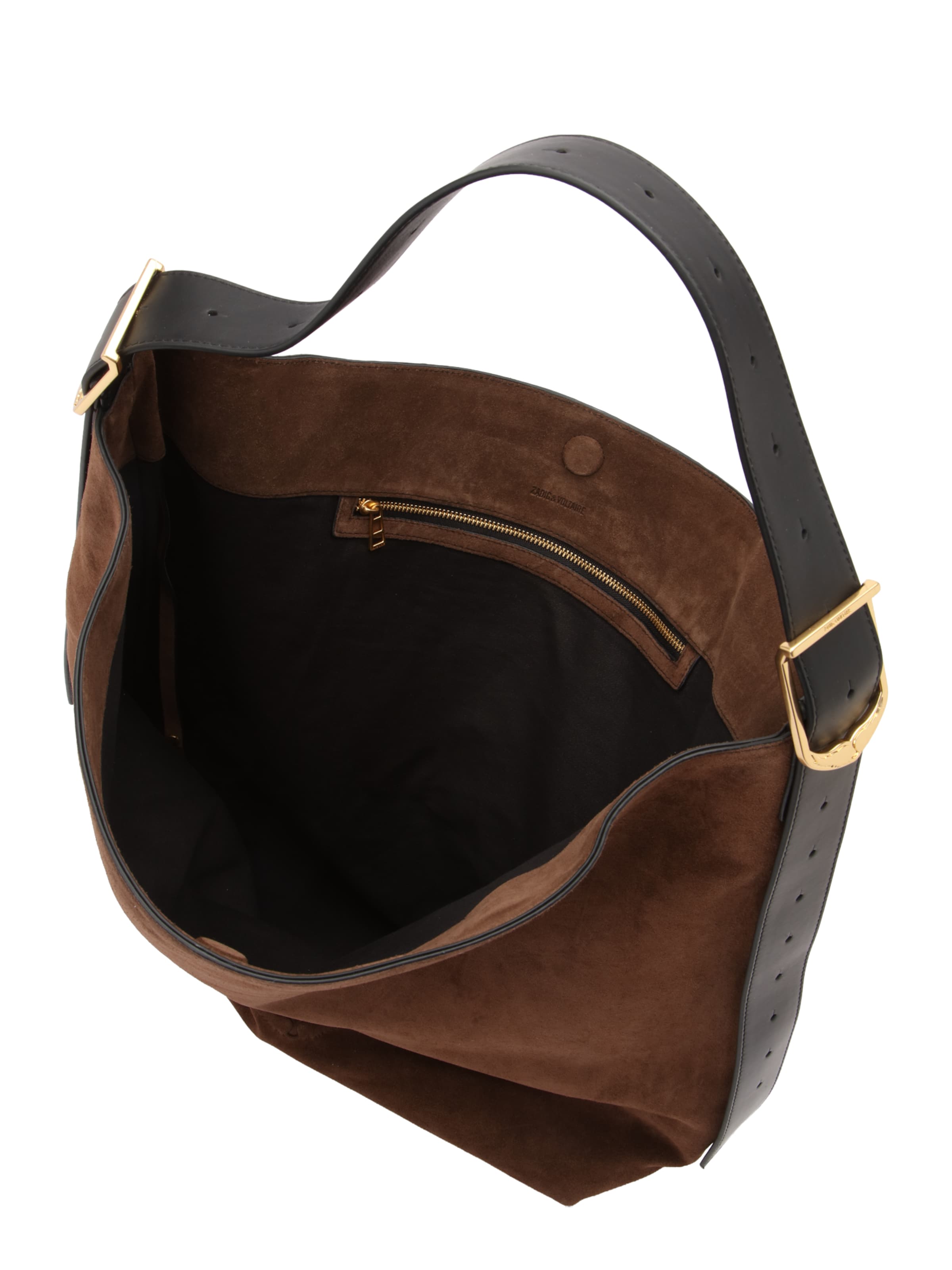 Zadig & Voltaire Чанта за през рамо 'JANE' в кафяво