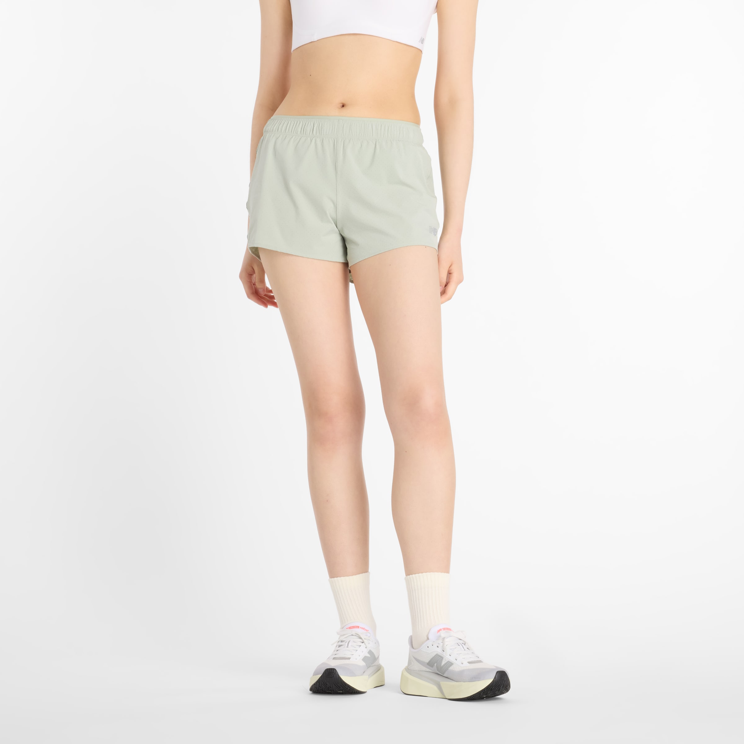 new balance Regular Sportbroek 'RC 3' in Groen: voorkant