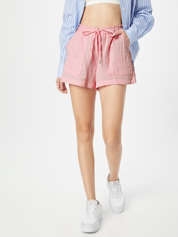 GAP Regular Trousers in Pink: front