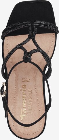 TAMARIS Sandals in Black