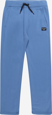 regular Pantaloni di Abercrombie & Fitch in blu: frontale