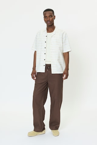Matinique Regular fit Button Up Shirt 'MAKlampo' in White