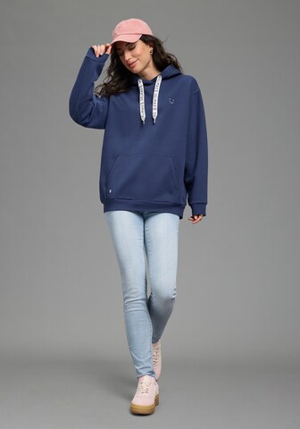 DELMAO Sweatshirt in Blue