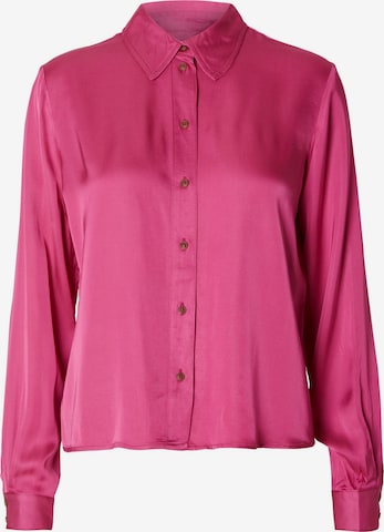SELECTED FEMME Bluse i pink: forside