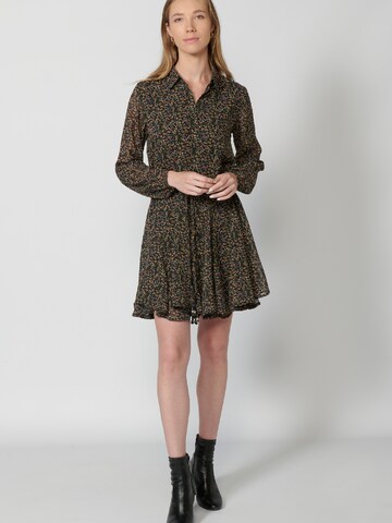 KOROSHI Shirt Dress in Black