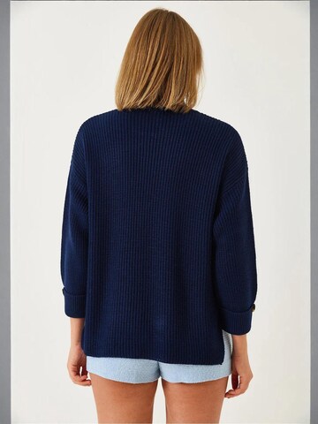Bianco Lucci Pulóver 'Pullover' - kék
