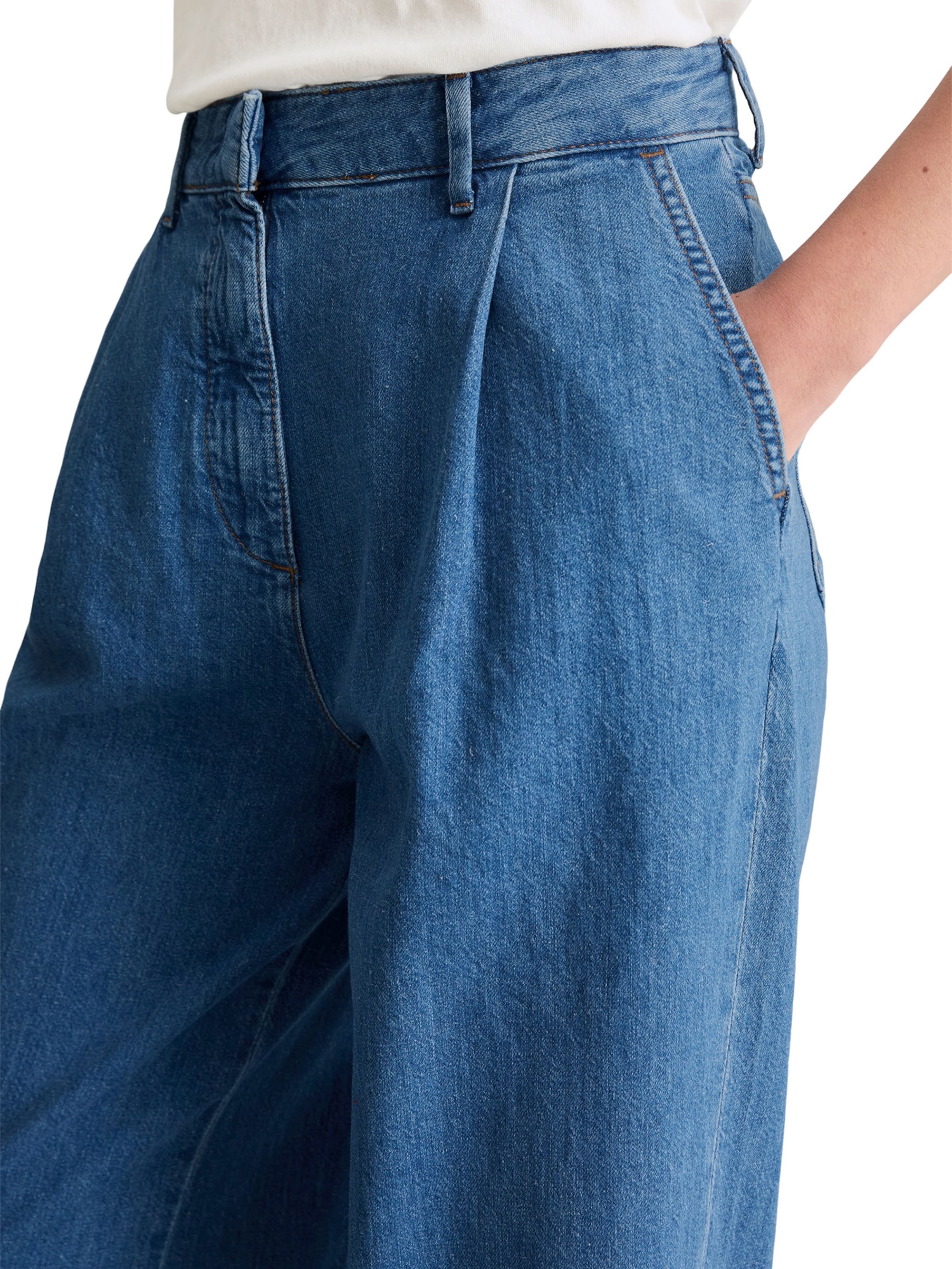 Marc O'Polo DENIM Wide Leg Jeans in Blau