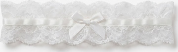 GLAMORY Strumpfhalter 'Garter Strumpfband' in Weiß: Vorderseite