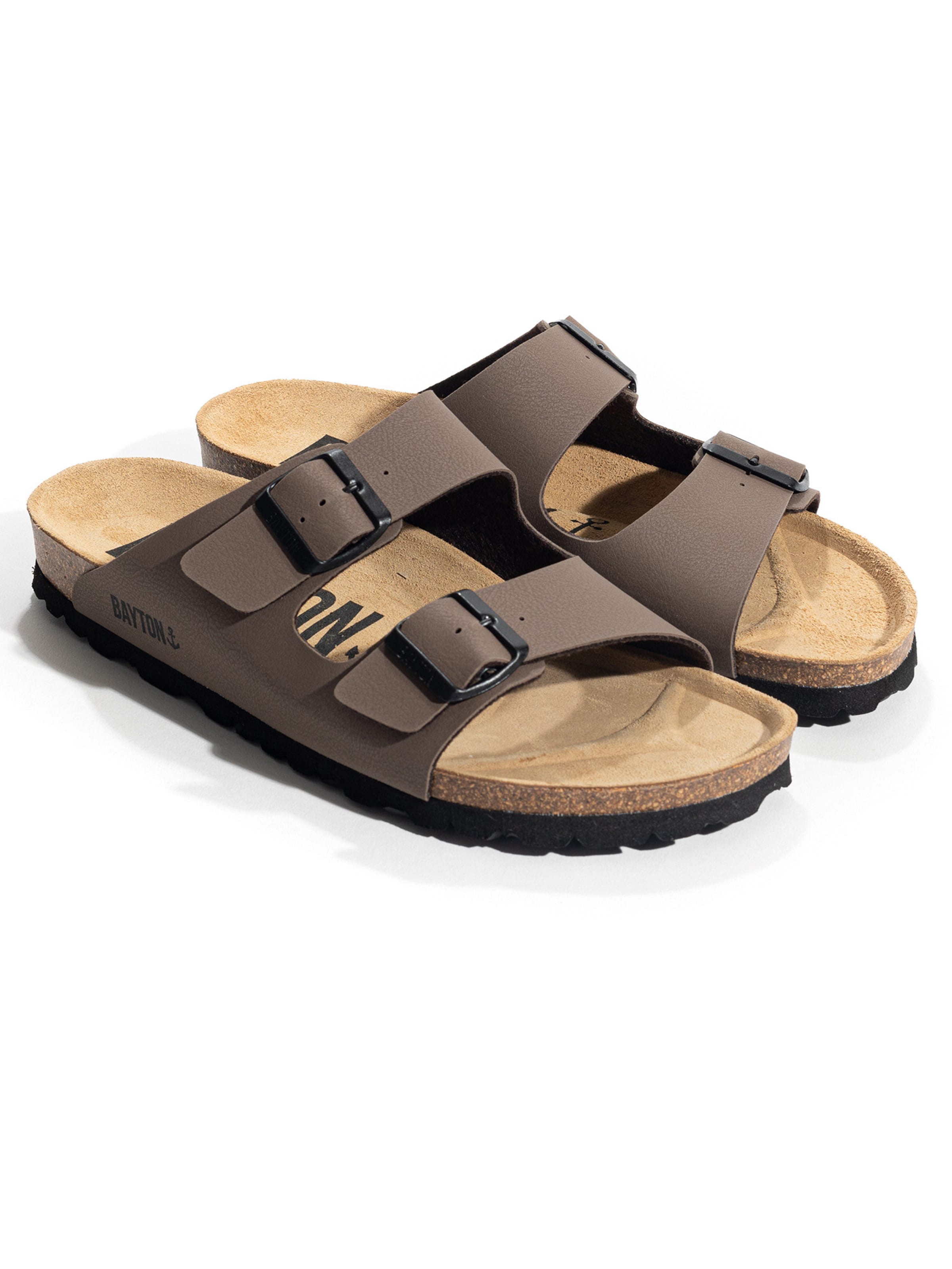 Bayton Pantolette 'Atlas' i brun