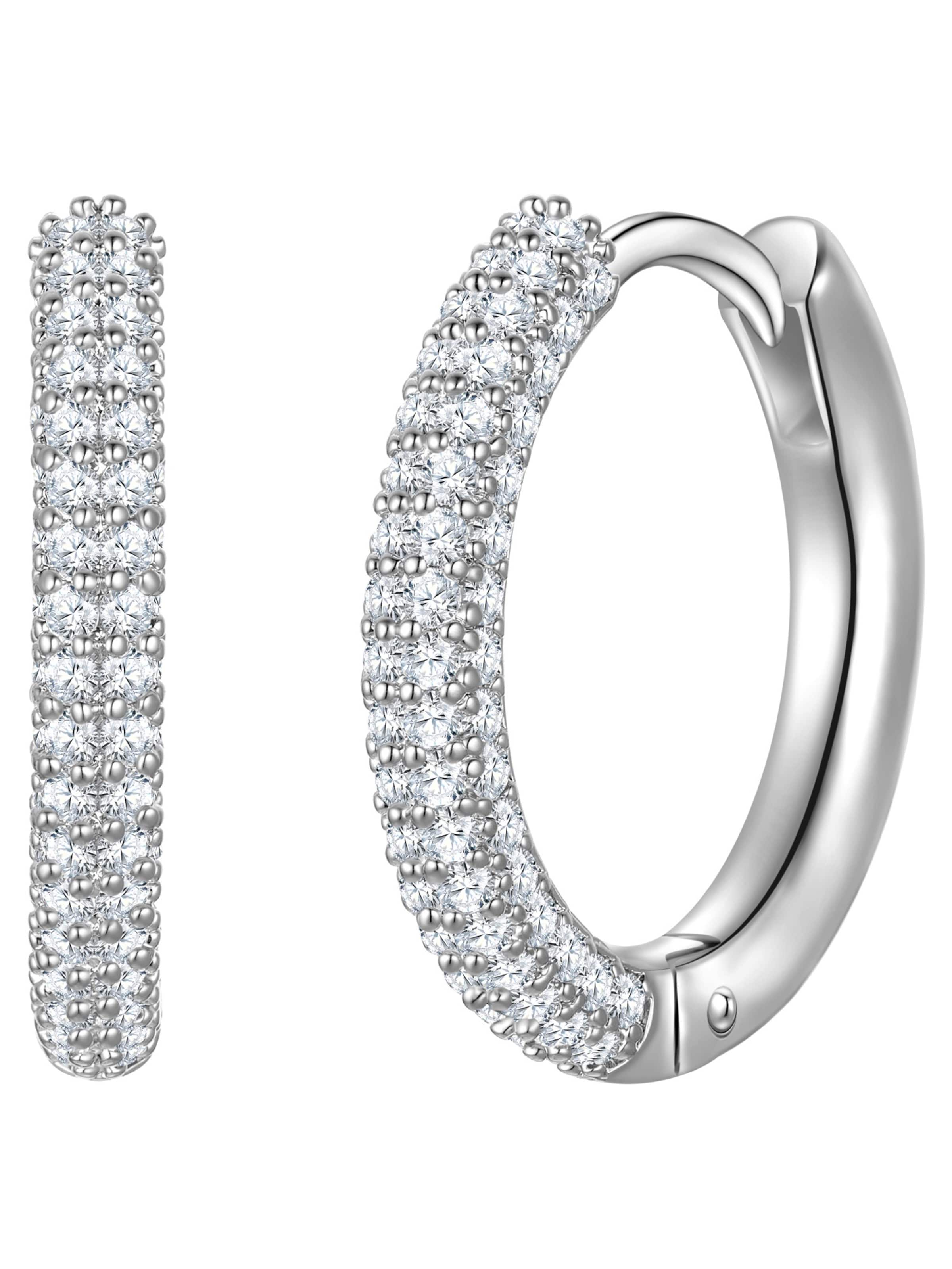 Yokoamii Ohrringe in Silber: Vorderseite