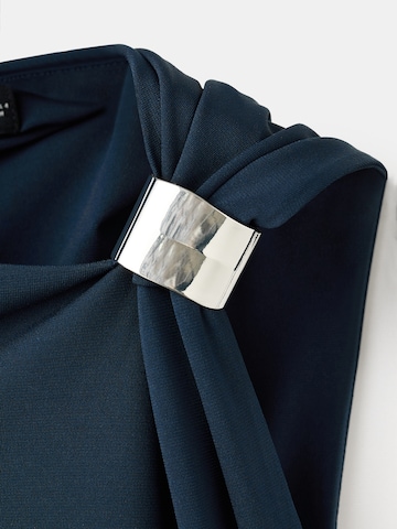 MANGO Вечерна рокля 'XJEWELMI' в синьо