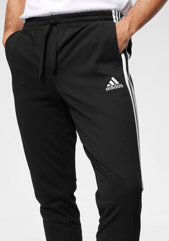 ADIDAS SPORTSWEAR Tapered Sporthose 'Essentials' in Schwarz