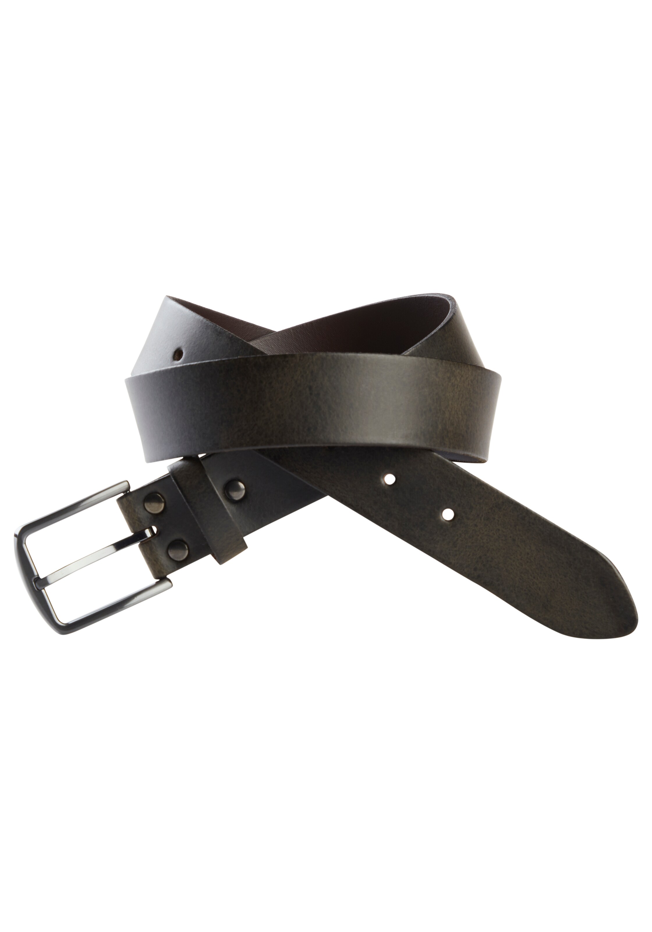 Man's World Gürtel in Grün: Vorderseite