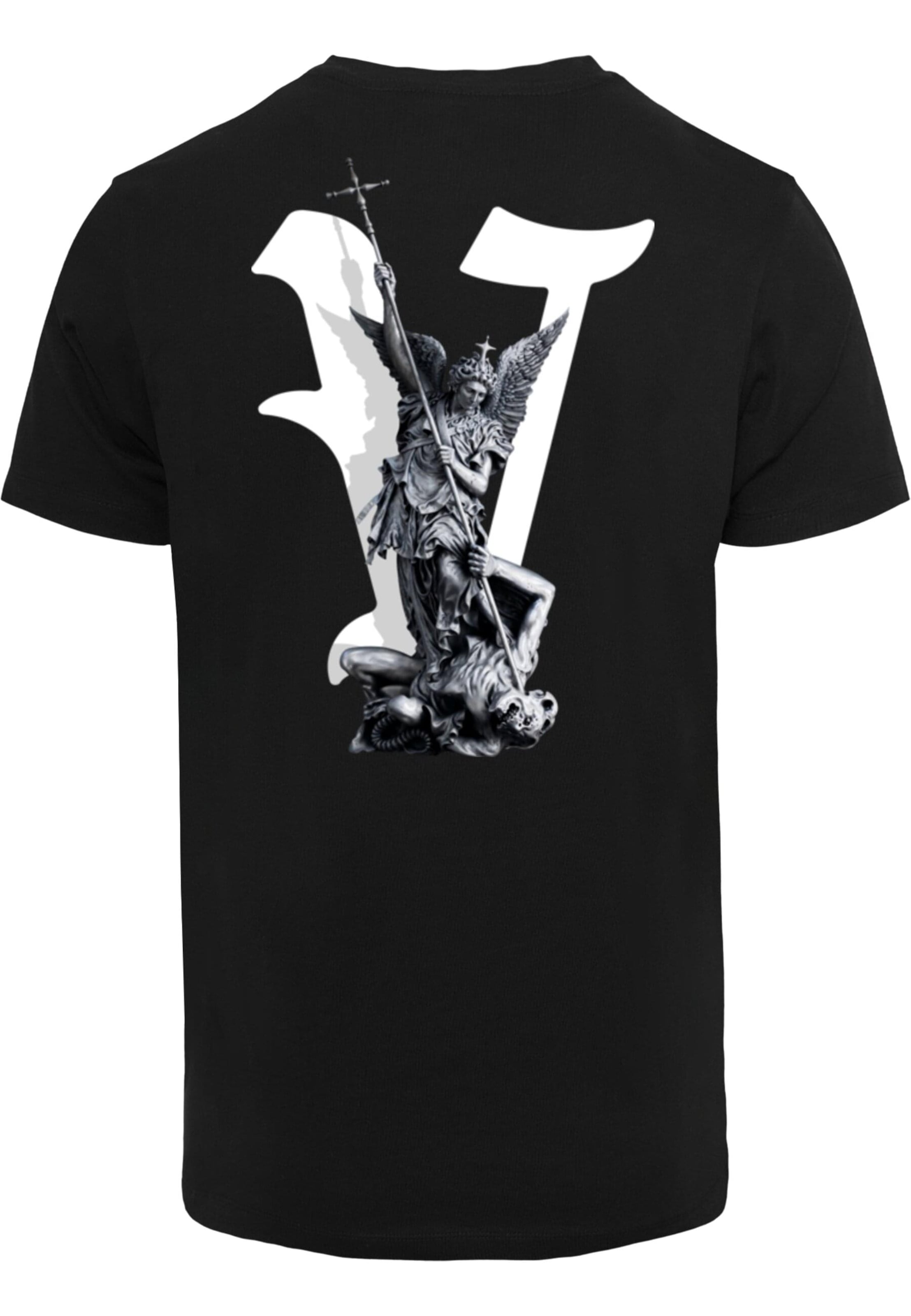 Mister Tee Shirt 'Victory Reigns' in Black