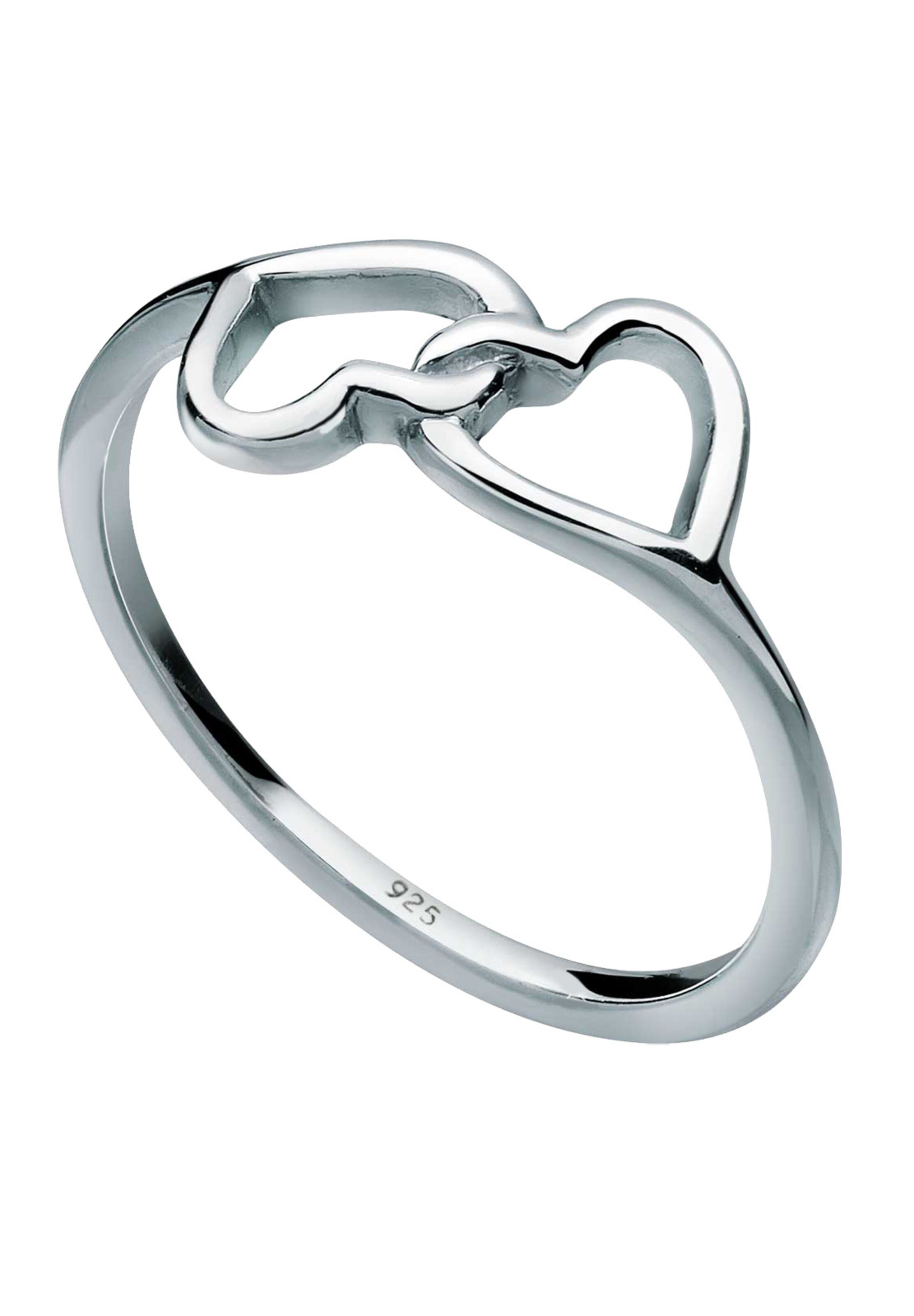 ELLI Ring in Silver: front